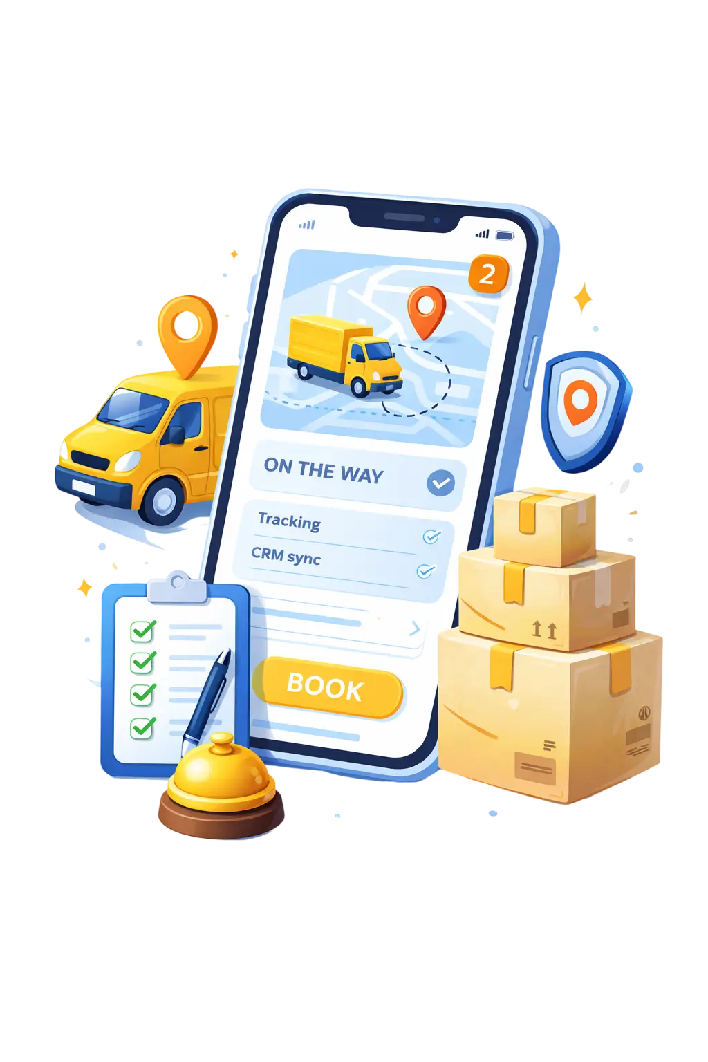 Слежение за доставкой и процесс выполнения-Photoroom